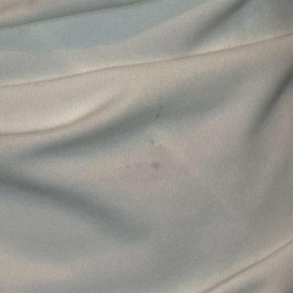 Betsy & Adam White Drape Back Dress - Picture 7 of 10